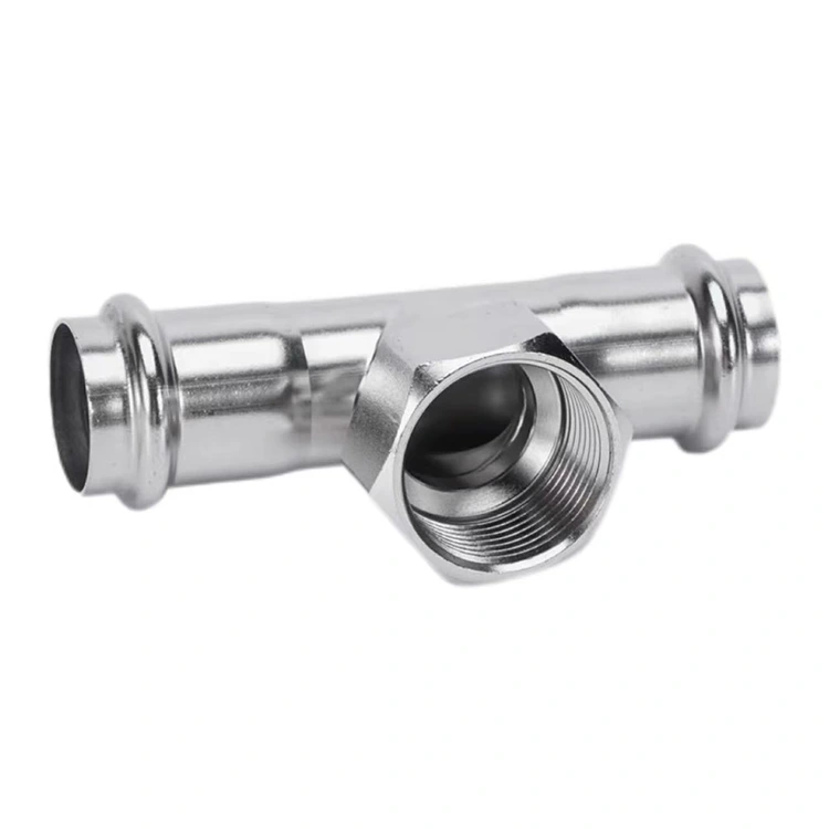 डबल-प्रेस महिला थ्रेडेड टी