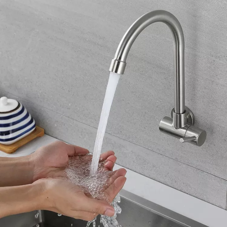 Kitchen Wall-Mounted Single Cooling Small Bend Pipe